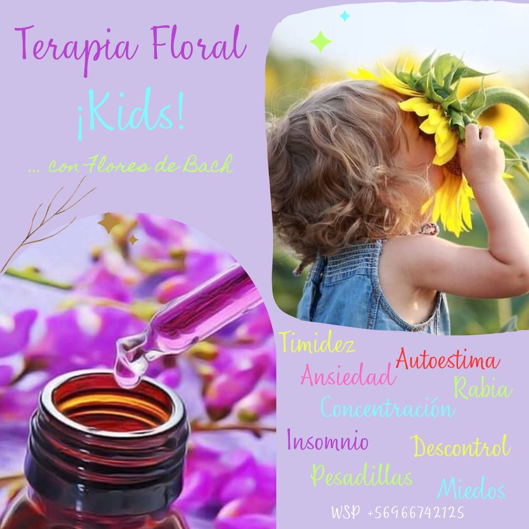 Terapia Floral Kids (Te contactaré para definir la fórmula floral)