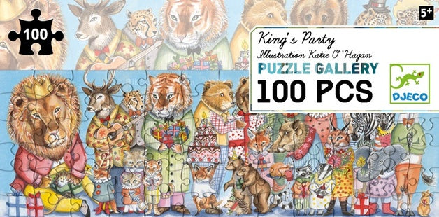 Puzzle Kings Party 100 piezas