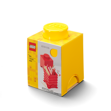 Cargar imagen en el visor de la galería, CONTENEDOR LEGO BRICK 1 BRIGHT YELLOW
