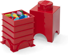 Cargar imagen en el visor de la galería, CONTENEDOR LEGO BRICK 1 BRIGHT RED
