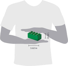 Cargar imagen en el visor de la galería, CONTENEDOR LEGO MINI BOX 8 DARK GREEN
