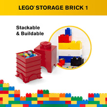 Cargar imagen en el visor de la galería, CONTENEDOR LEGO BRICK 1 BRIGHT RED
