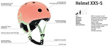 Cargar imagen en el visor de la galería, Casco ajustable para Bebé XXS-S, Scoot and Ride Peach - Disponibles !!!
