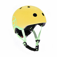 Cargar imagen en el visor de la galería, Casco ajustable S-M Scoot and Ride Lemon
