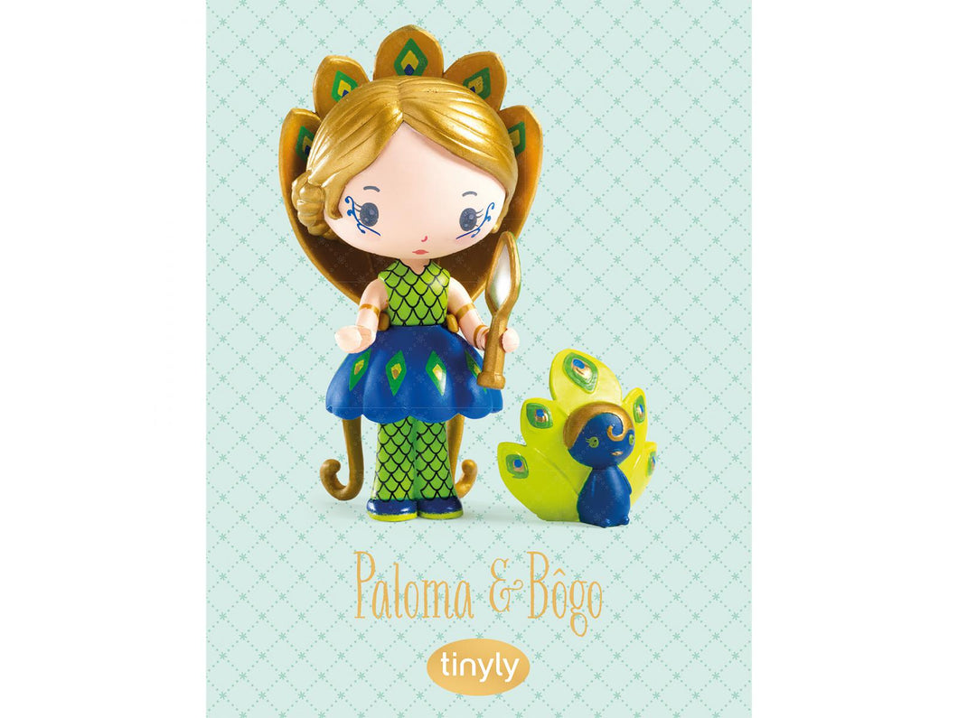 Figura Coleccionable Paloma y Bogo Tinyly