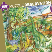 Cargar imagen en el visor de la galería, Puzzle Observación Dinosaurios 100 Piezas
